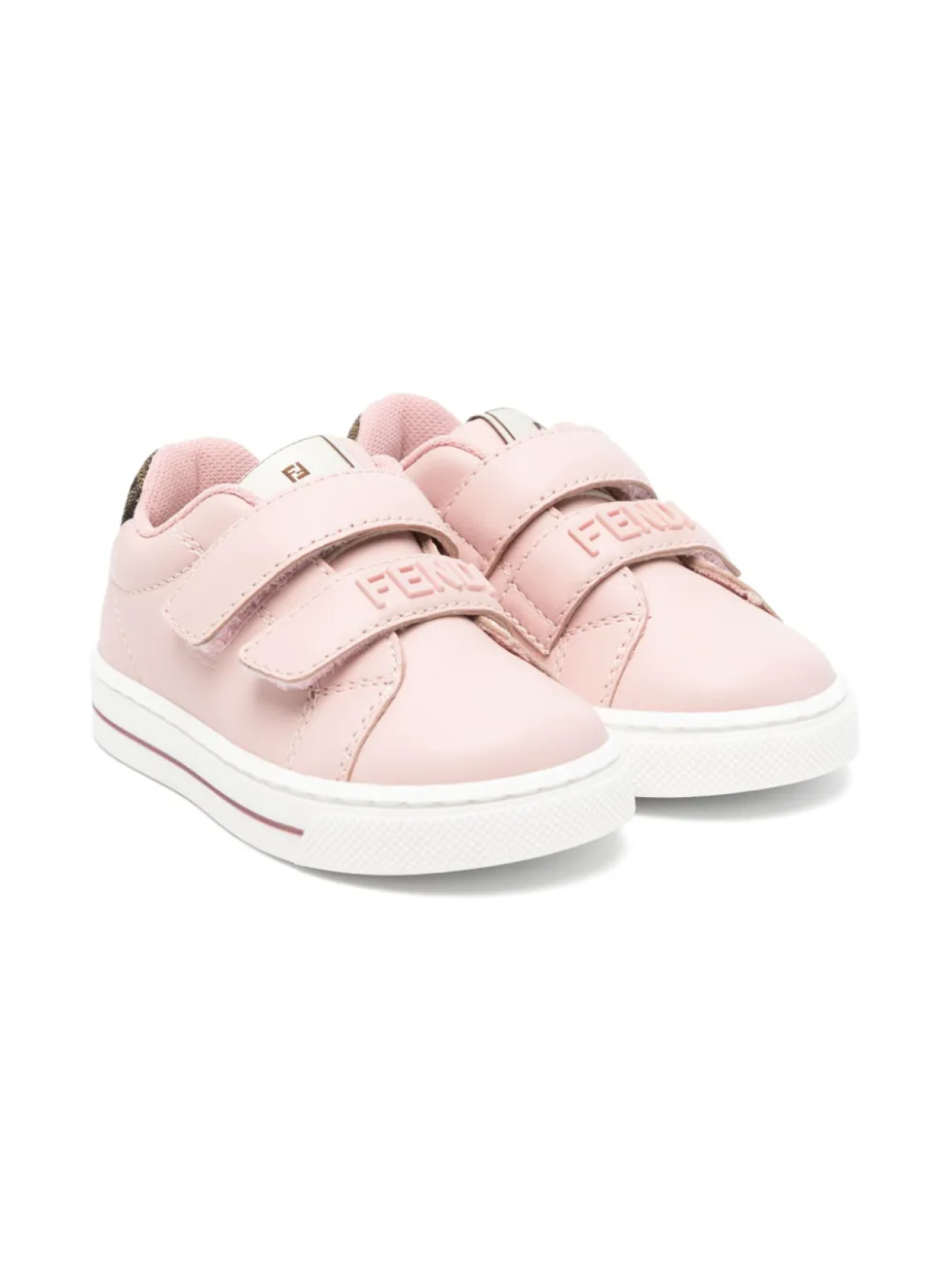 

Кроссовки с логотипом Fendi Kids, розовый