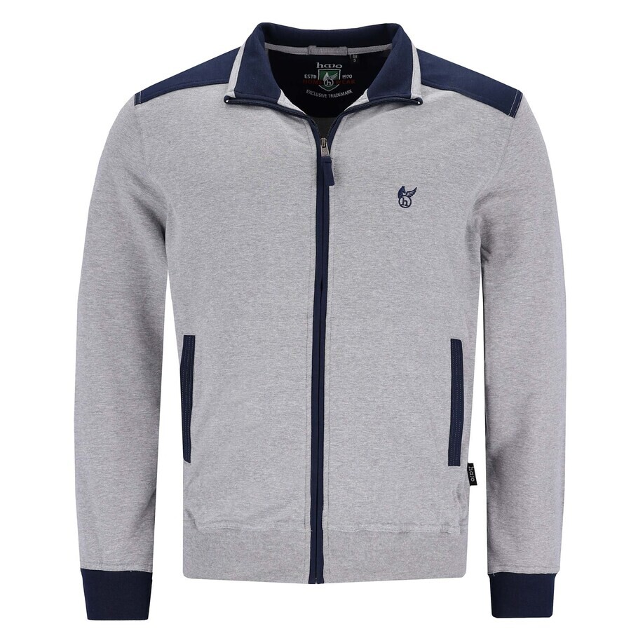 

Куртка на молнии HAJO Zip-Up Hoodie, пятнистый серый