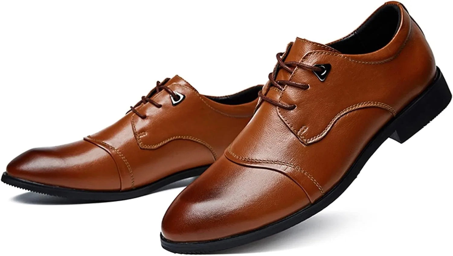 Туфли CLMJHG Herrenschuhe, Herren-Lederqualität, formelle Business-Schuhe für Herren, Klassische Herren-Hochzeitsschuhe Generic, Black Shoes — фото 4