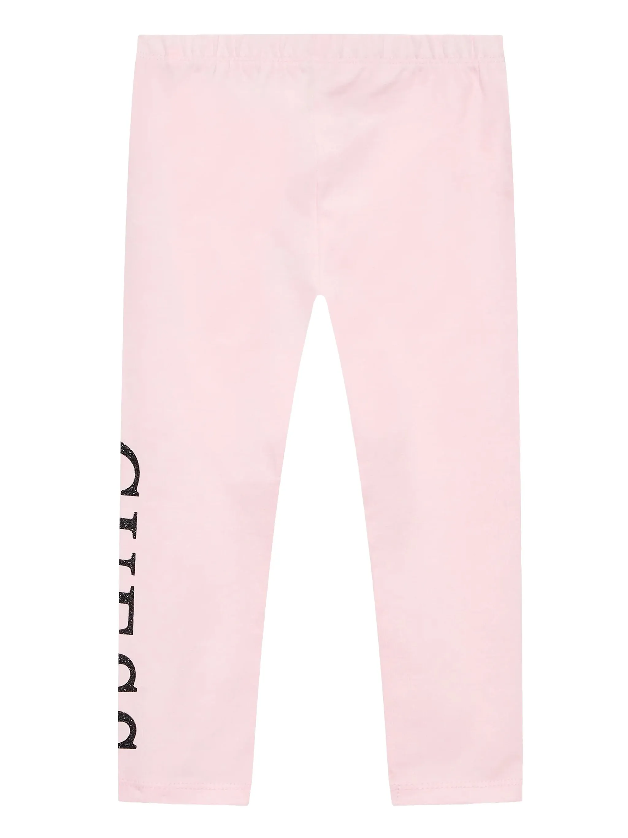 

Спортивные брюки с логотипом Guess Kids, розовый