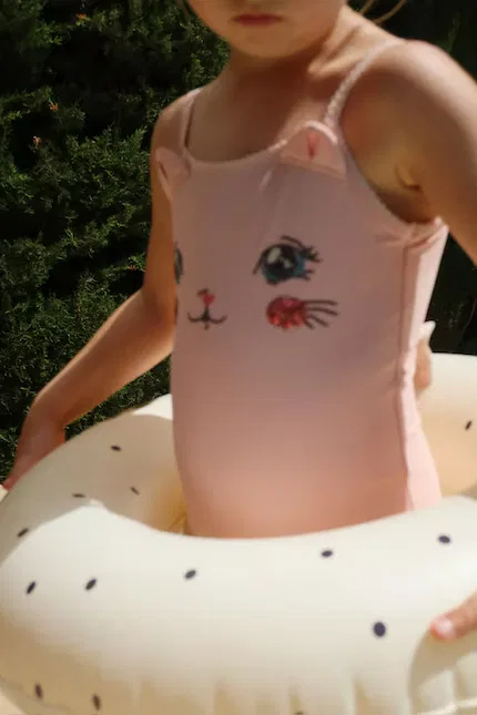Купальник детский Kitty Swimsuit Konges Sløjd, розовый