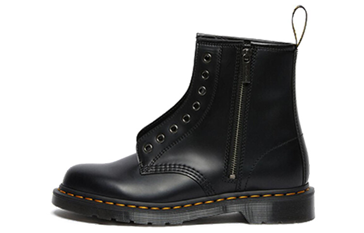 Ботинки Dr.Martens Dr.Martens 1460 Elastic Smooth Leather Lace Up Boots 'Black'