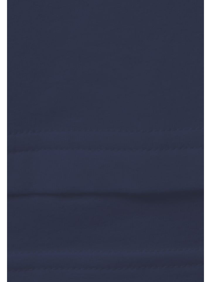 

Рубашка с короткими рукавами темно-синего цвета LASCANA