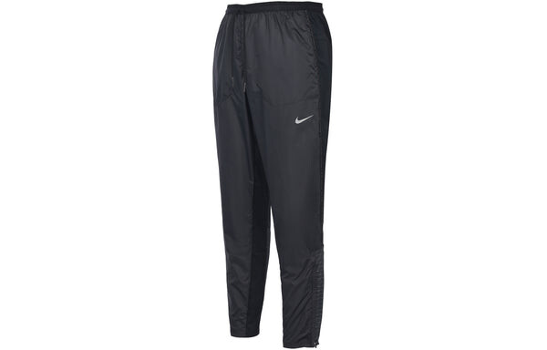 Спортивные штаны Men's Nike Storm-FIT Solid Color Lacing Waterproof Running Training Sports Pants/Trousers/Joggers Black, черный — фото 2