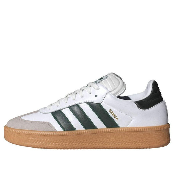 

Кроссовки samba xlg 'cloud white collegiate green' Adidas, белый