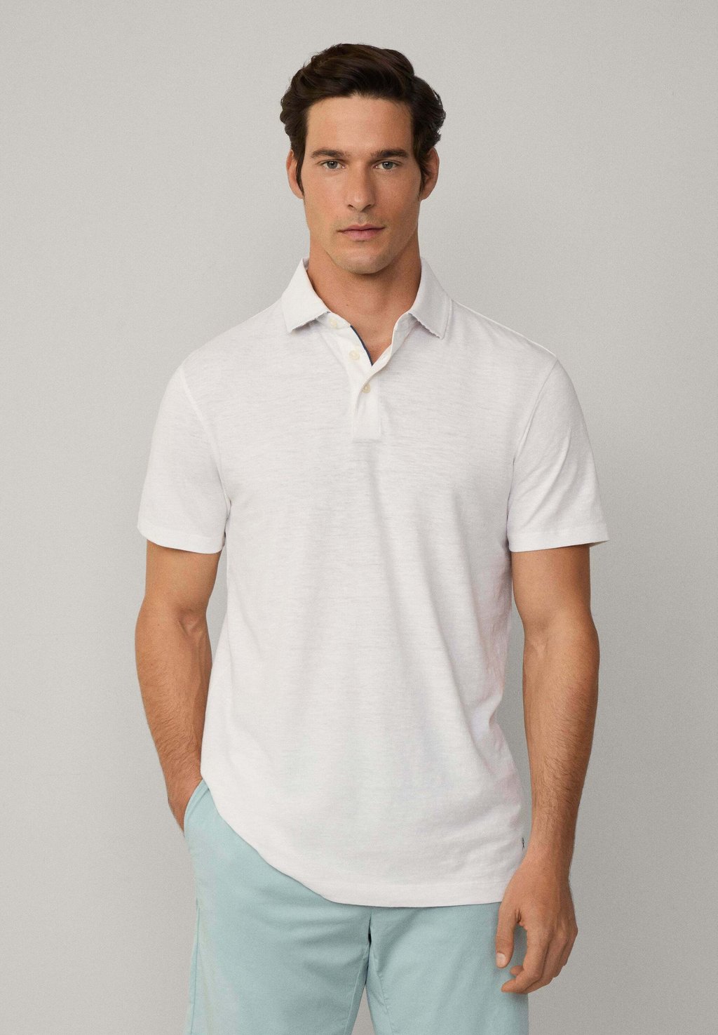 

Поло SWIM PALM Hackett London, слоновая кость