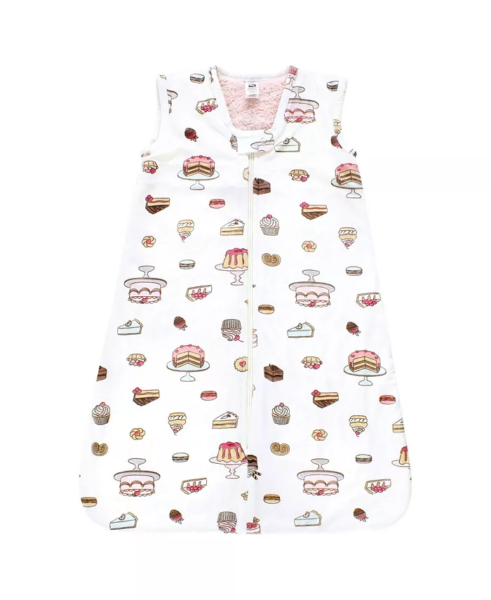 

Роскошный спальный мешок и плед для девочек из искусственного меха Hudson Baby, розовый