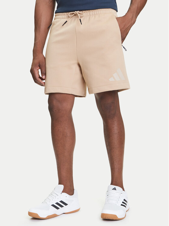

Спортивные шорты regular fit Z.N.E. JW4744 Adidas, бежевый