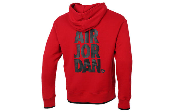 Толстовка Air Jordan MENS Jumpman Classics Logo Print Basketball Red, красный — фото 2