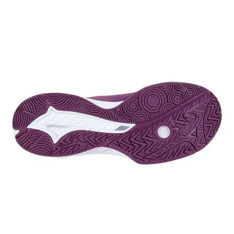 Кроссовки для бадминтона «Wave Fang EL2» от Mizuno, Purple X White — фото 3