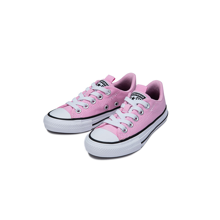 Детские парусиновые туфли All Star Series PS Low-top розового цвета Converse, розовый — фото 3
