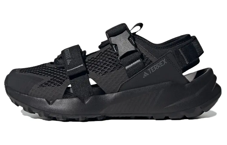 Пляжные сандалии Terrex Hydroterra унисекс, черные Adidas