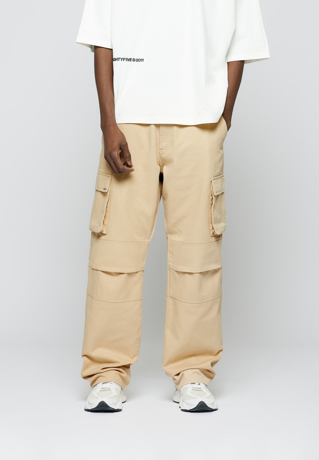 

Брюки-карго HEAVY EIGHTYFIVE, цвет sand beige