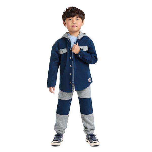 Детский сет из худи-куртки и брюк для мальчиков 4-7 лет Levi'S — фото 3