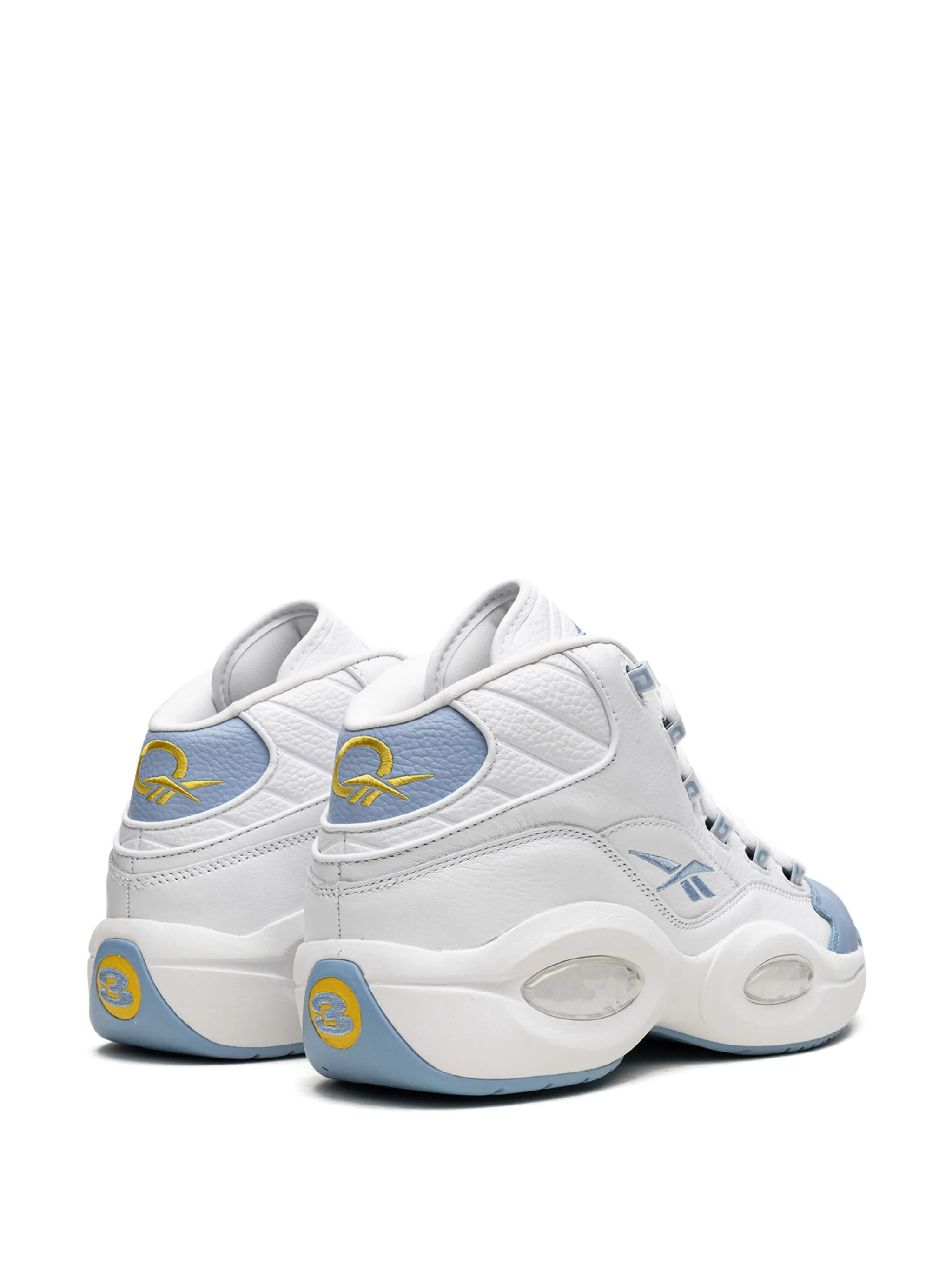 Кроссовки Question Mid Reebok, белый — фото 3