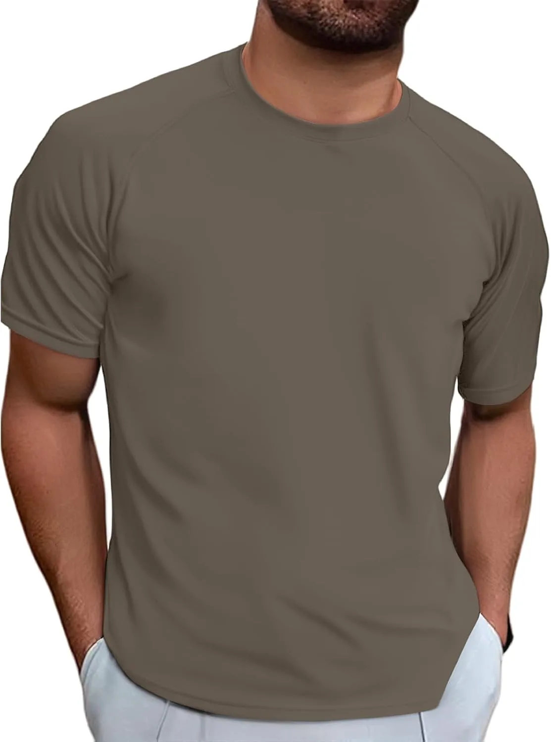 

Мужская футболка Quick Dry для тренировок с коротким рукавом