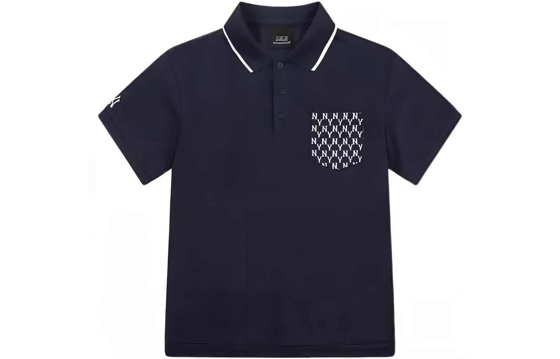 

MLB Мужская поло темно-синего цвета, Синий, MLB Мужская поло темно-синего цвета