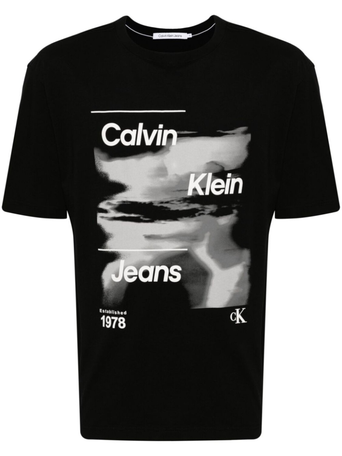 

Calvin Klein Jeans футболка с логотипом, черный