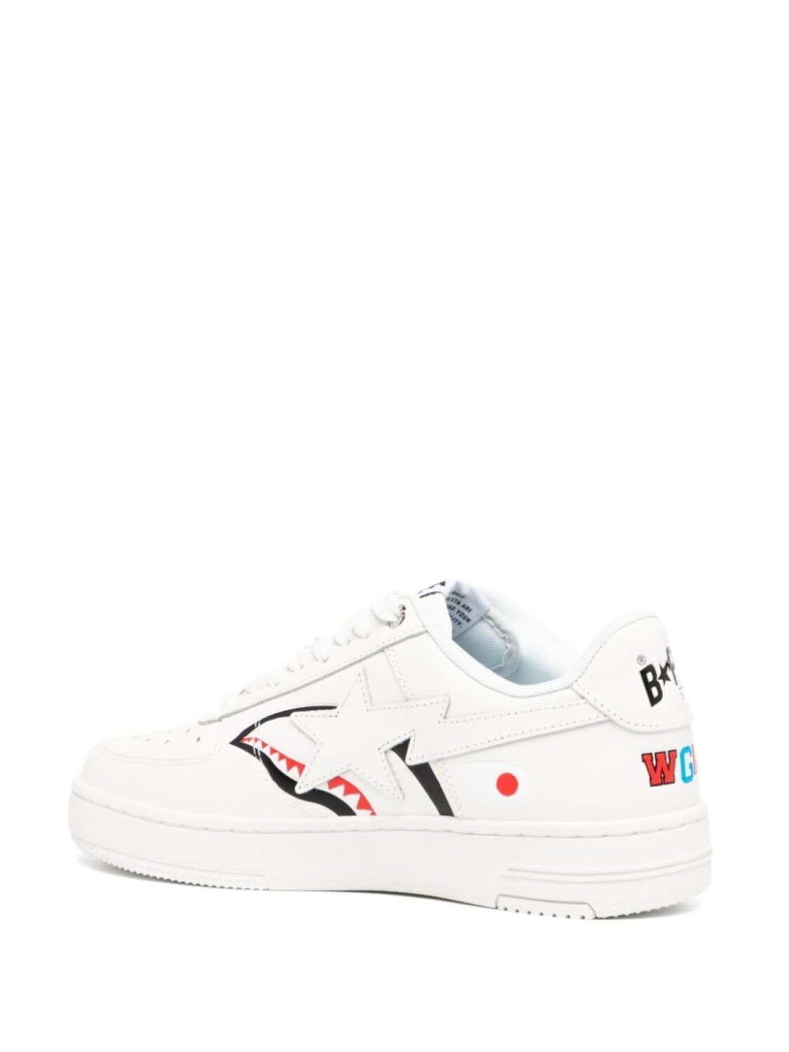 Кроссовки STA Shark M2 A BATHING APE, белый — фото 3