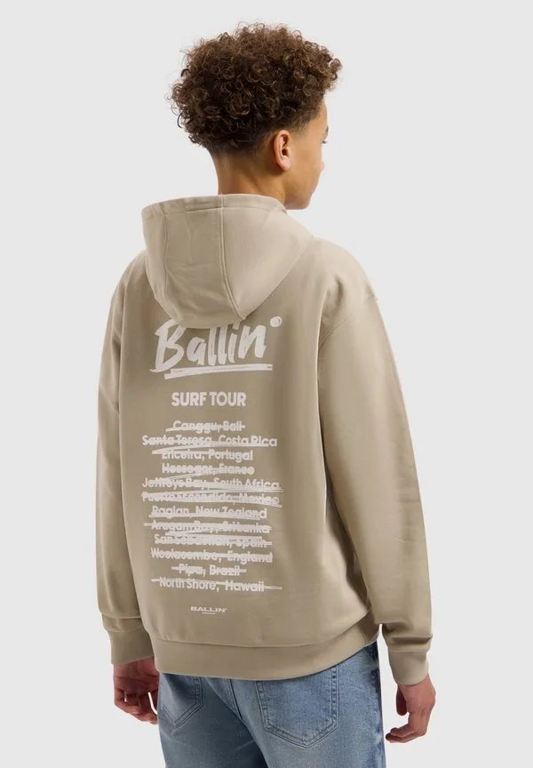 Толстовка свободного кроя, свитера с капюшоном Ballin, Taupe