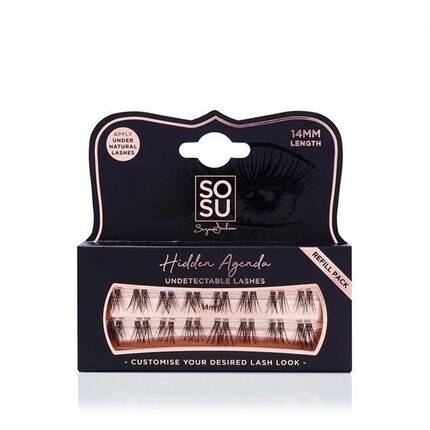 

Hidden Agenda Отдельные ресницы 14 мм Sosu Cosmetics