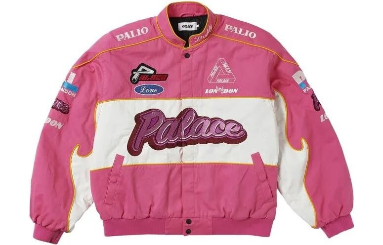 

Куртка унисекс Palace Fast из хлопка, розовый