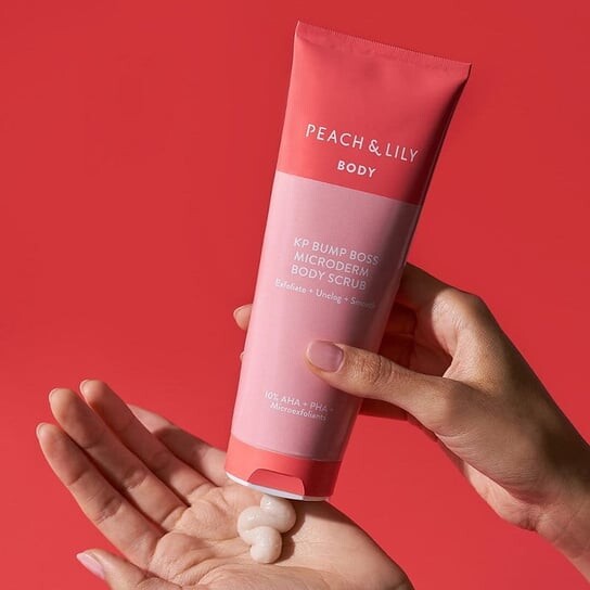 Скраб для тела с AHA и PHA кислотами, 230г Peach & Lily KP Bump Boss Microderm Body Scrub — фото 2