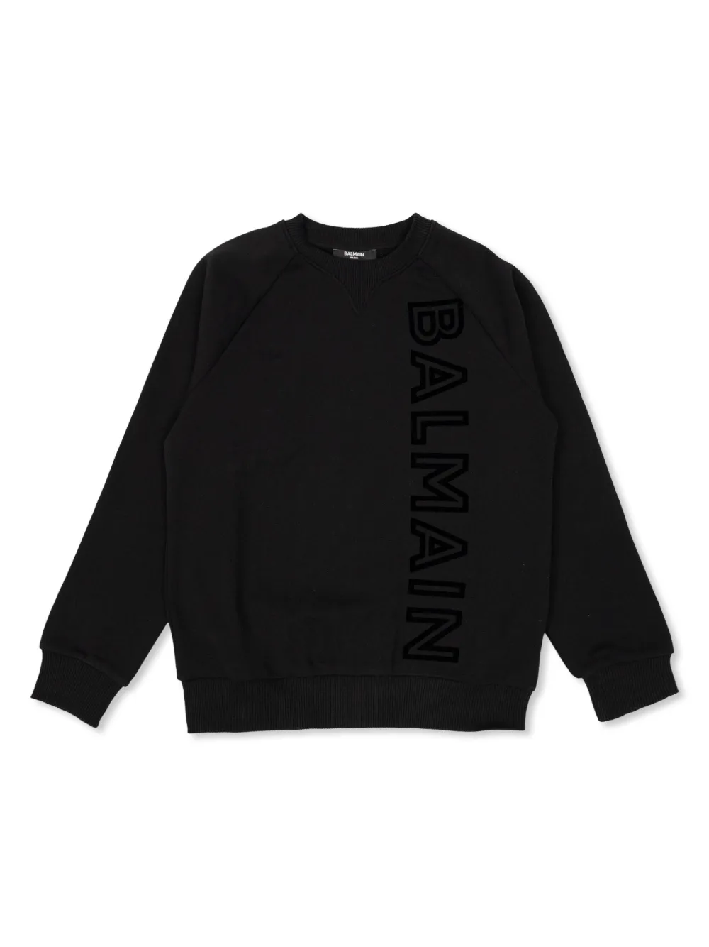 

Толстовка с логотипом Balmain Kids, черный