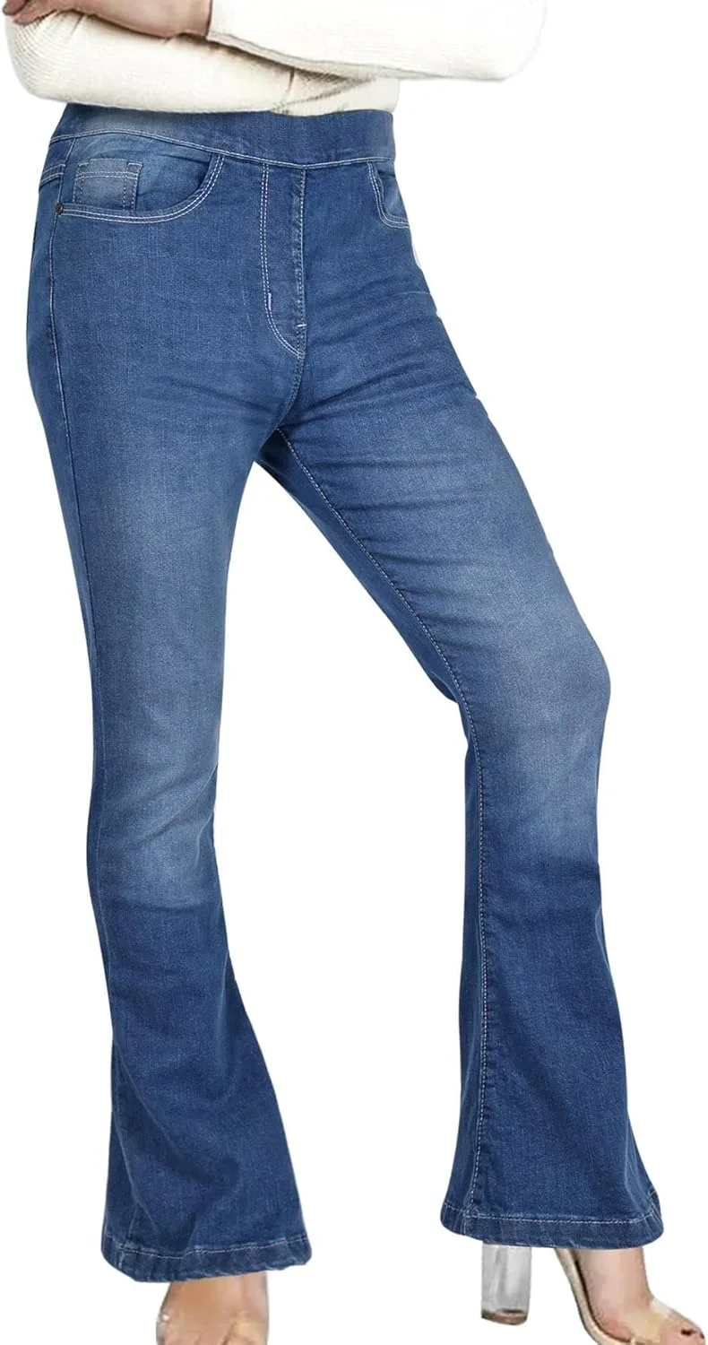 

A2Z женские джинсы Comfort Stretch Flared Bell Bottom