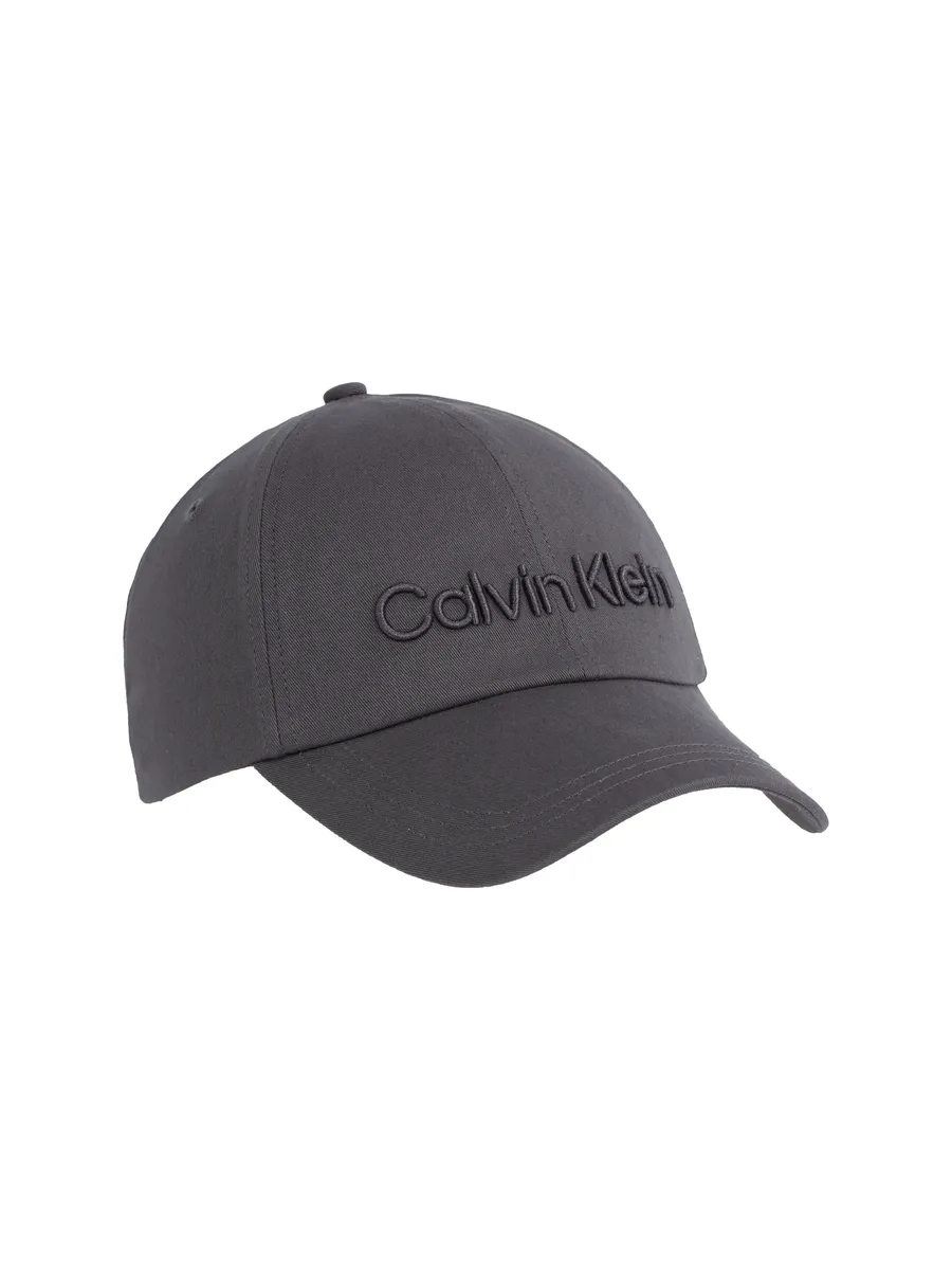 

Бейсбольная кепка Calvin Klein "CALVIN EMBROIDERY BB CAP", с застежкой-застежкой, цвет Iron Gate