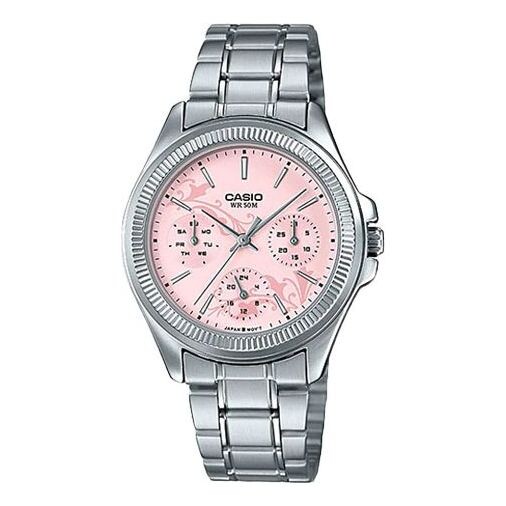 

Часы Casio Retro Analog Watch 'Pink Silver', розовый