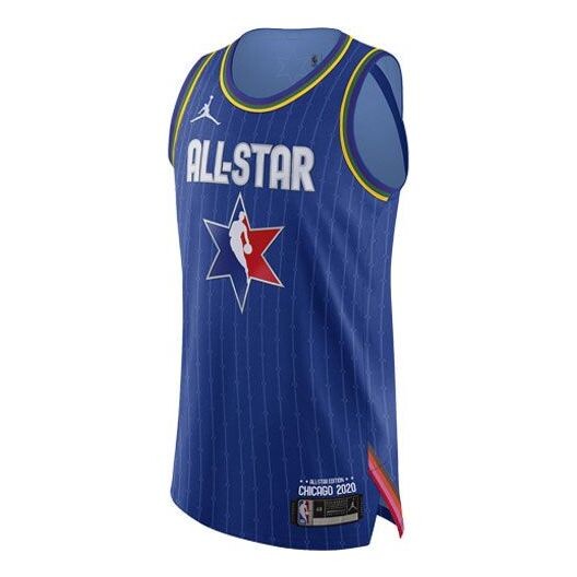 

Спортивная футболка nba all-star edition authentic jersey au for men blue Nike, синий