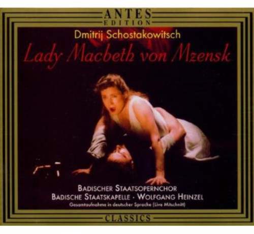 

CD диск Shostakovich / Bryjak / Behnke / Heinzel: Lady MacBeth of the Mzensk District