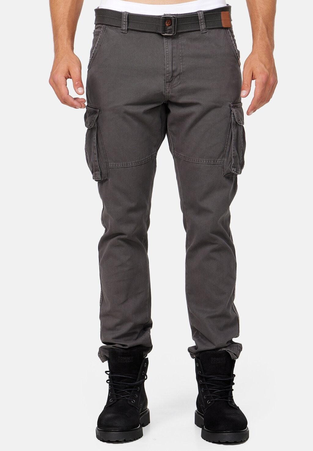 

Брюки карго WILLIAM INDICODE JEANS, цвет grey