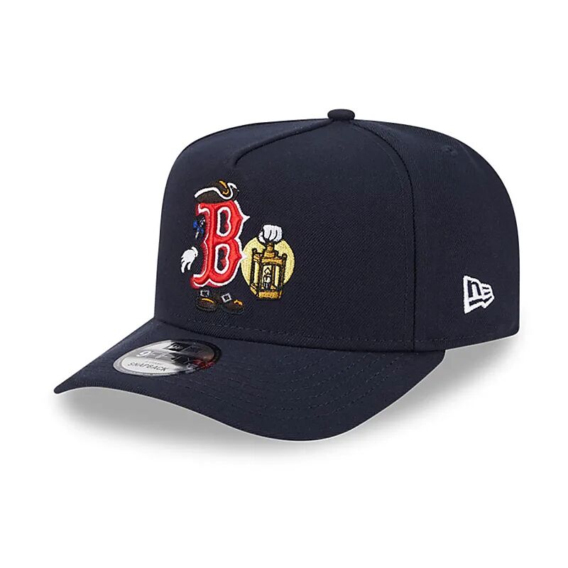 

Кепка New Era Boston Red Sox 950 с мультяшным логотипом синего цвета