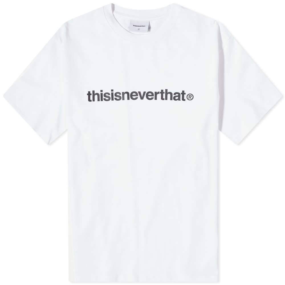 

футболка с логотипом «thisisneverthat», белый