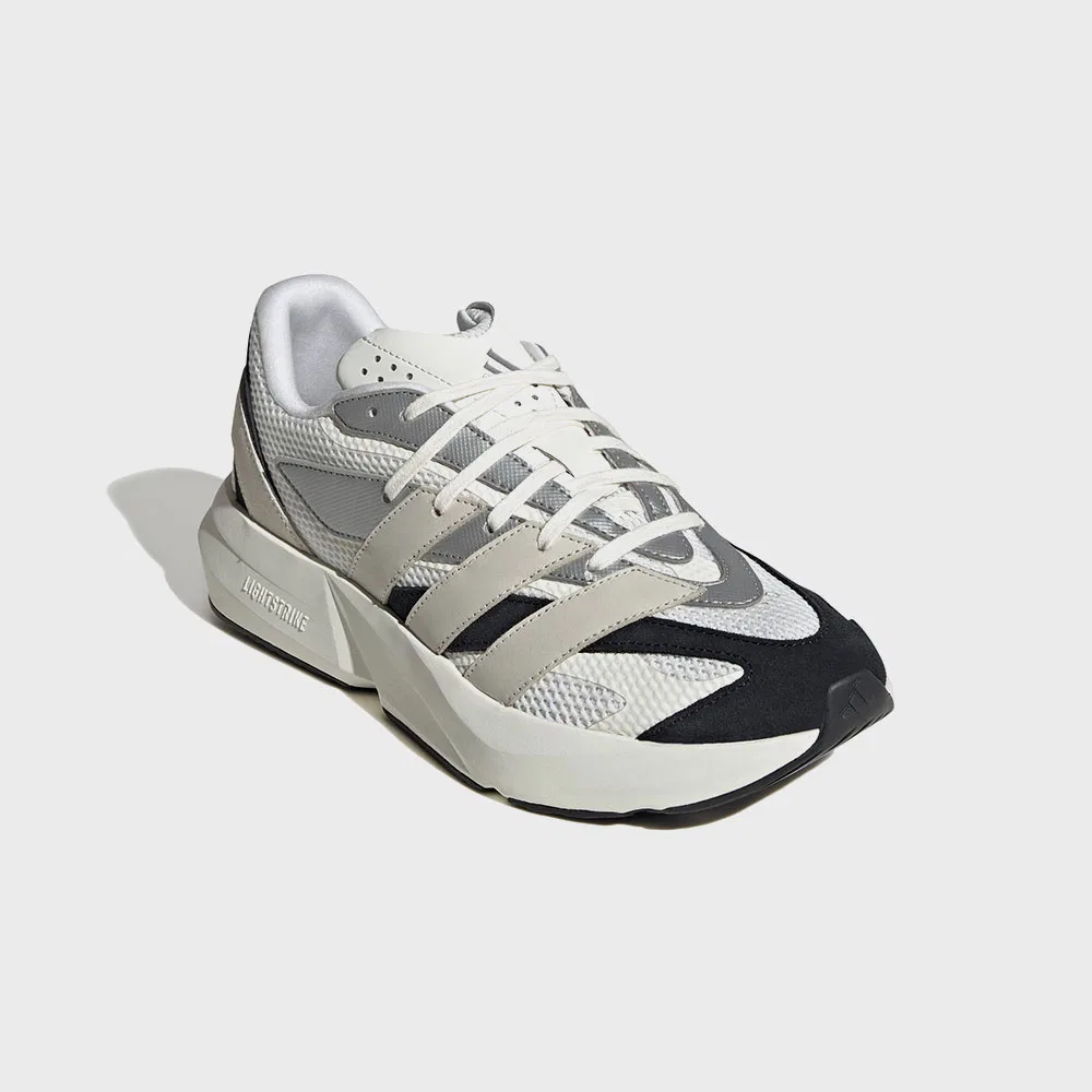 Мужские белые беговые кроссовки Lightblaze от Adidas