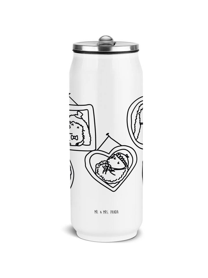 

Mr. & Mrs. Panda Банки для питья, бутылка для питья, семейство ежей без... в белом цвете