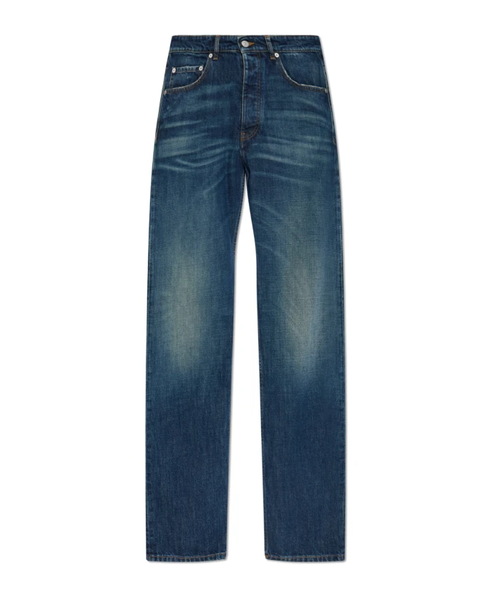 

Джинсы зауженного кроя Mm6 Maison Margiela, синий