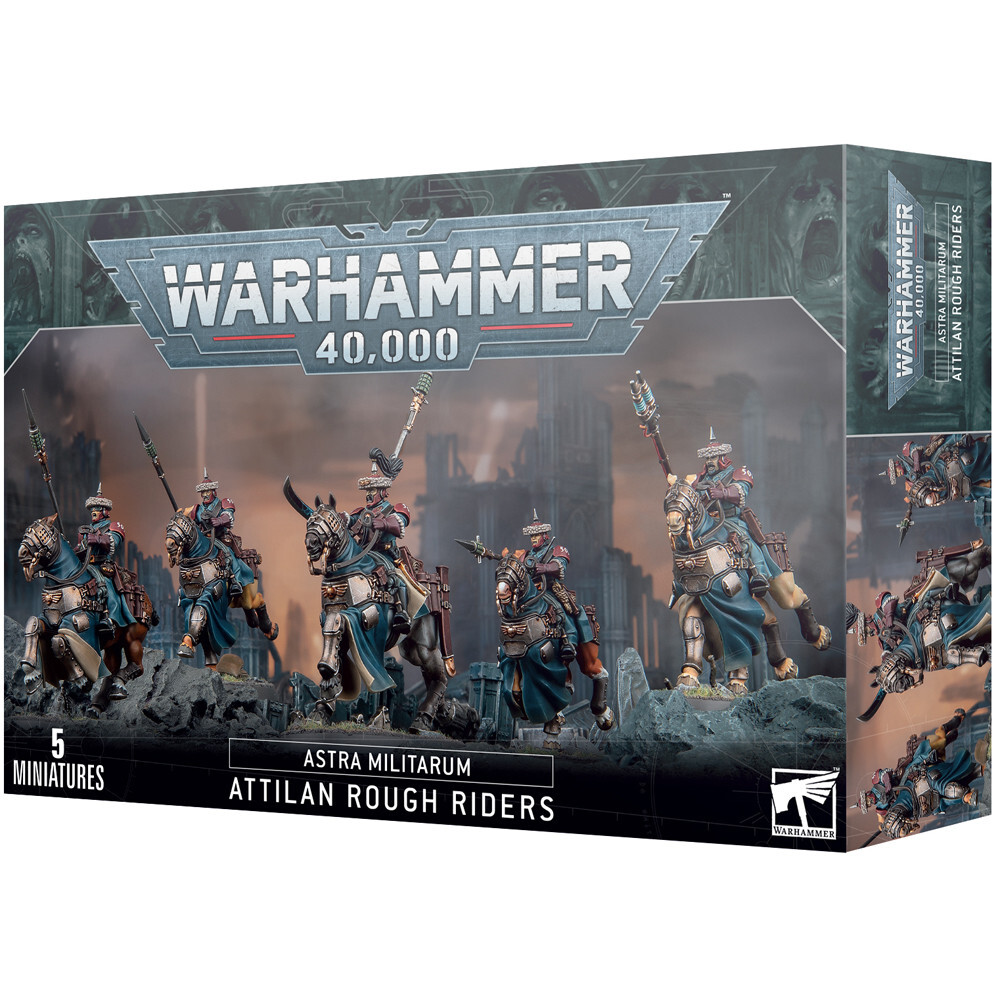 

Миниатюра Games Workshop Warhammer 40K: Astra Militarum - Attilan Rough Riders