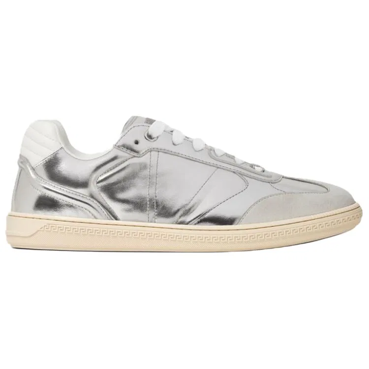 Кроссовки скейтбордические Greca Court Low VERSACE Silver — фото 3