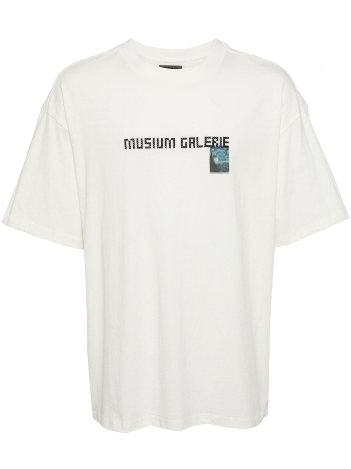 

Musium Div. футболка с принтом, белый