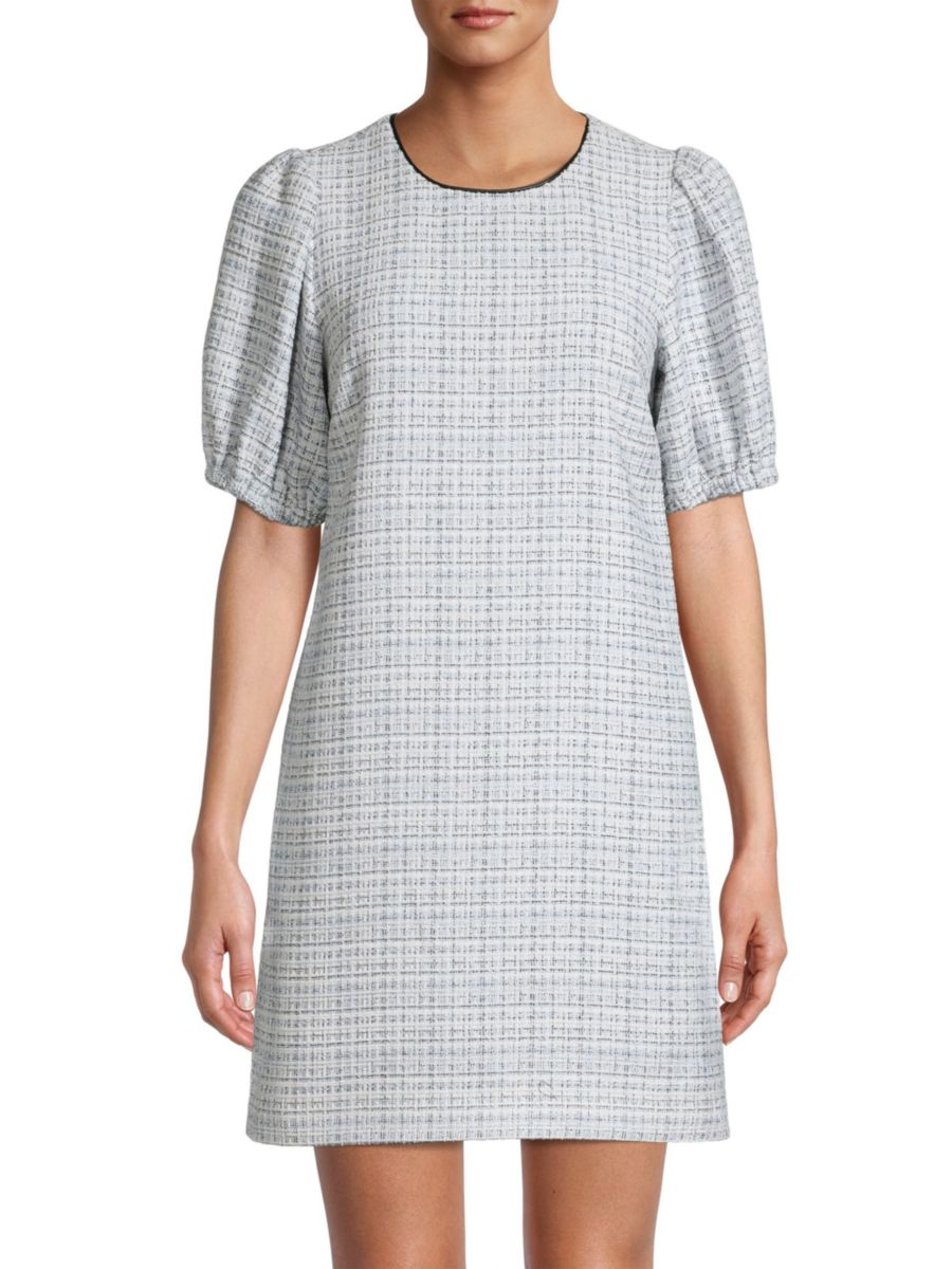 

Платье-мини в клетку Billie Check Toccin, цвет Eucalyptus Multi