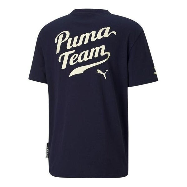 

Футболка word team graphic tee 'navy' Puma, синий