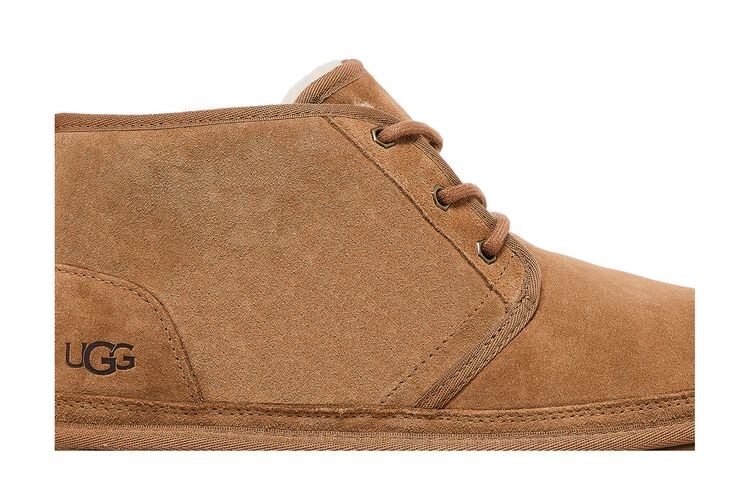 Мужские ботинки UGG Neumel Boot замшевые с овчиной, коричневый — фото 2