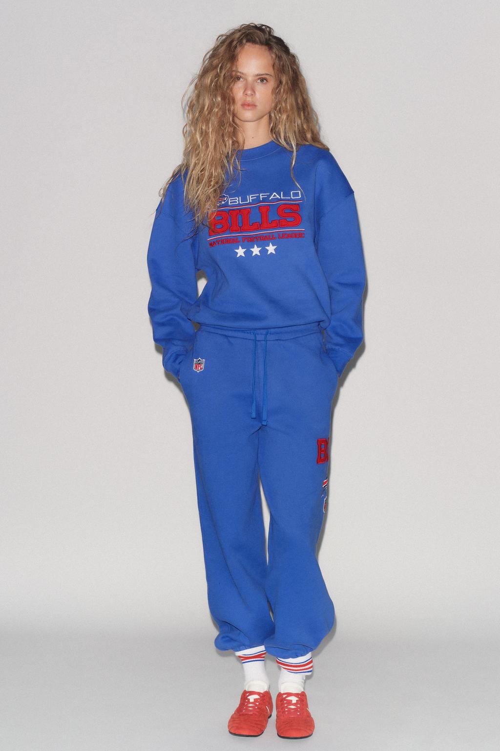 

Спортивные брюки для бега трусцой nfl bills ZARA, синий