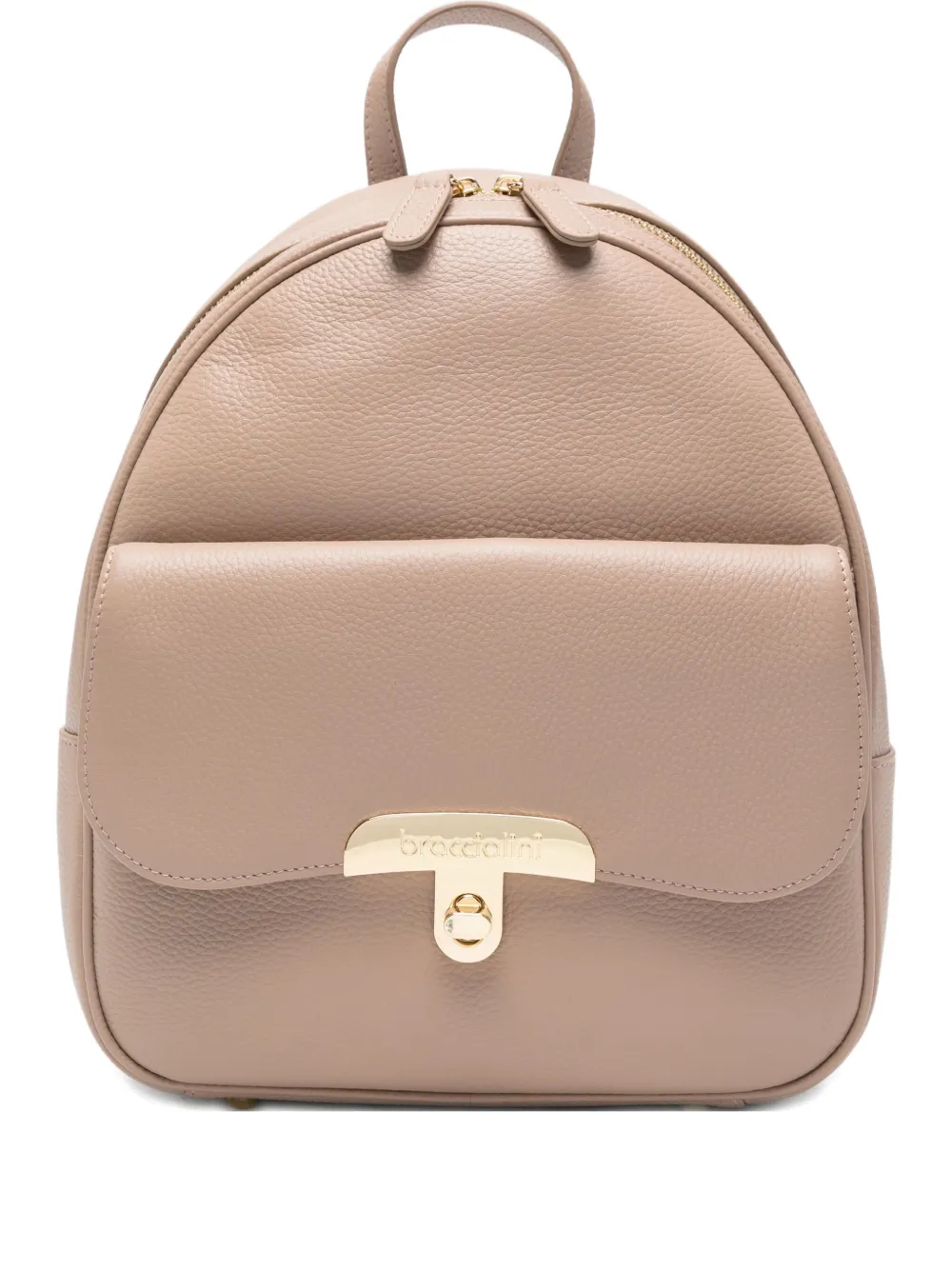 

Кожаный рюкзак Braccialini, розовый