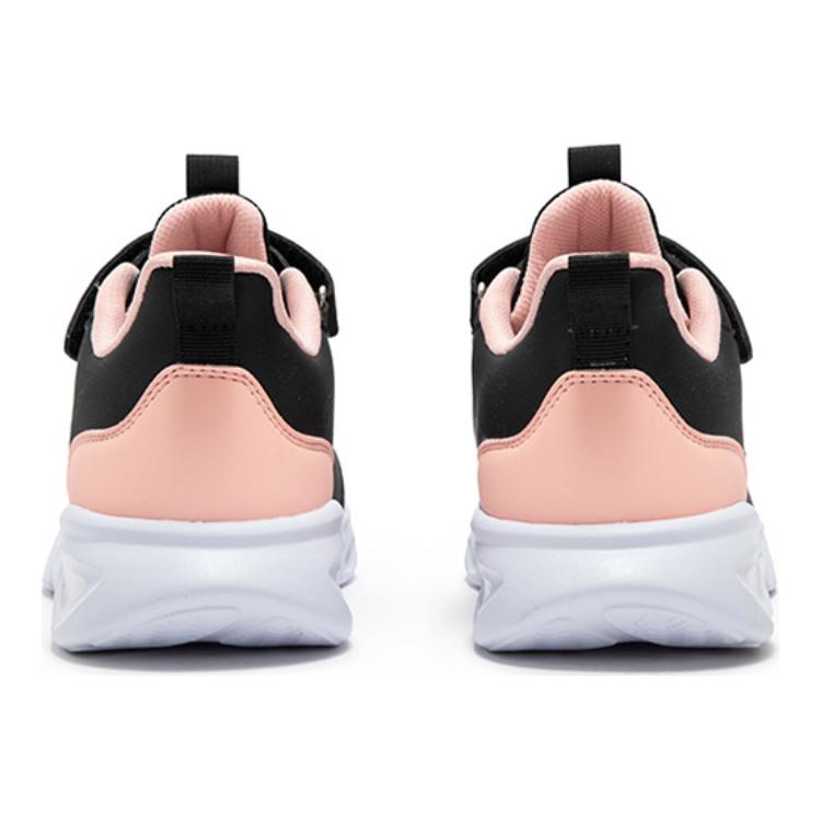 Износостойкие низкие детские беговые кроссовки Black Pink для подростков XTEP, Черный/Романтичный розовый — фото 3