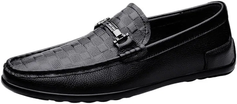 Лоферы мужские кожаные Oxford, Black UOPYNE