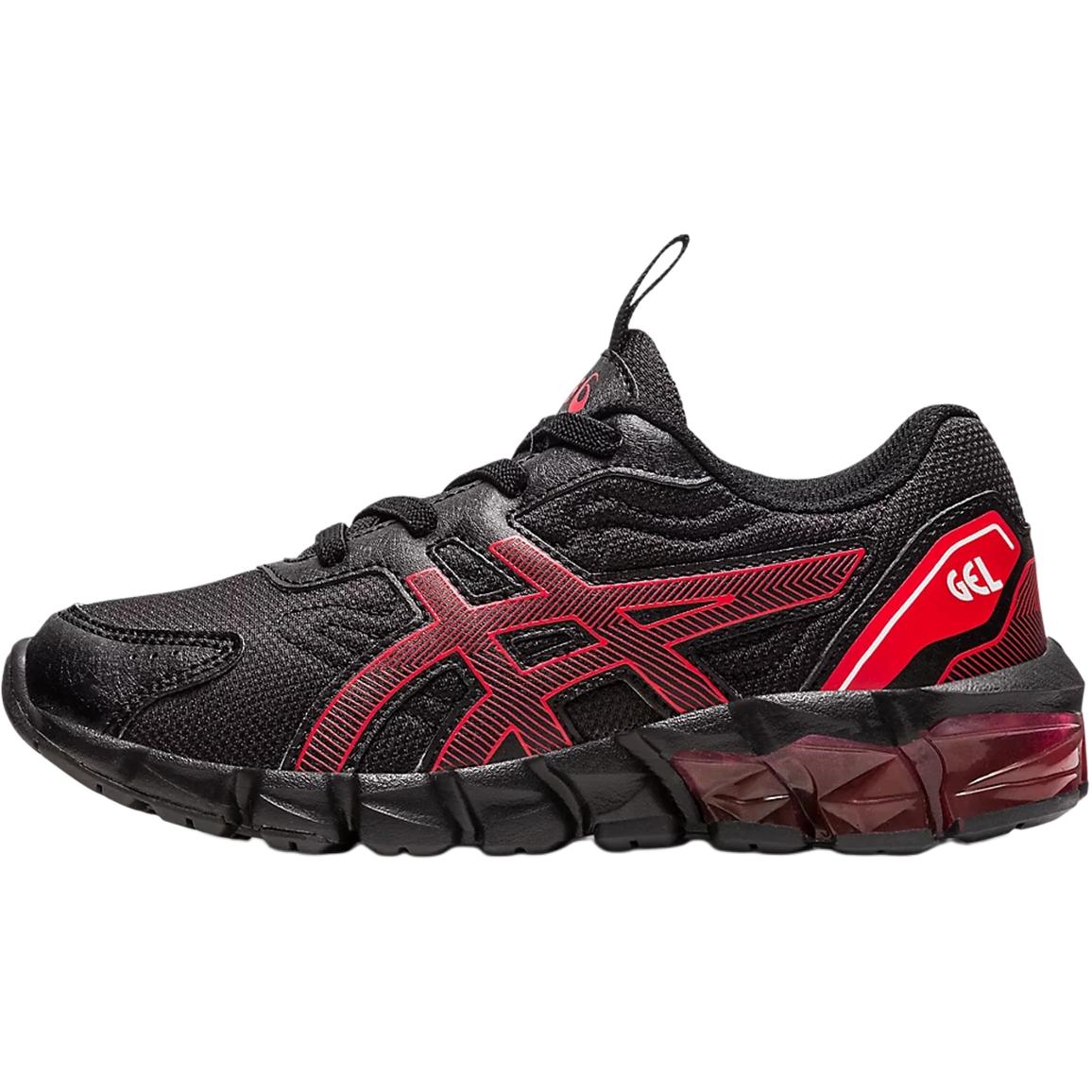 

ASICS Gel Quantum 90 3 Low top детские беговые кроссовки black red для детей 3-7 лет